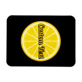 Magnet Flexible tranche orange (Horizontal)