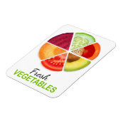 Magnet Flexible Tranches végétales (Côté Gauche)