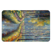 Magnet Flexible Tranquil River Path Impressionniste Paysage Art (Horizontal)