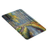 Magnet Flexible Tranquil River Path Impressionniste Paysage Art (Côté Droit)