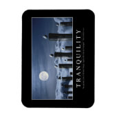 Magnet Flexible Tranquillité : Citation inspirante (Vertical)