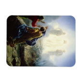 Magnet Flexible Transfiguration de Jésus, Religieux (Horizontal)