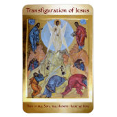 Magnet Flexible Transfiguration du Christ (Vertical)