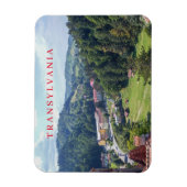 Magnet Flexible Transylvania Bran vue panoramique frigo aimant (Vertical)