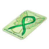 Magnet Flexible Traumatisme Brain Injury TBI Sensibilisation Ruban (Côté Gauche)