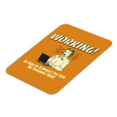 Magnet Flexible Travail : Couper dans le temps Facebook (Côté Gauche)