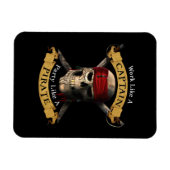 Magnet Flexible Travailler Comme Une Partie De Capitaine Comme Un  (Horizontal)