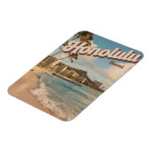 Magnet Flexible Travel Honulu, Hawaii cadeaux de plage tropicale (Côté Gauche)