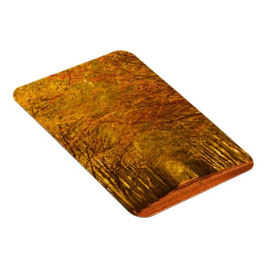 Magnet Flexible Traverser la forêt en automne aimant vertical (Côté Droit)