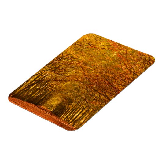 Magnet Flexible Traverser la forêt en automne aimant vertical (Côté Gauche)