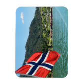 Magnet Flexible Traversier de voiture en Norvège aimant rectangula (Vertical)