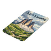 Magnet Flexible Tre Cime di Lavaredo Italie (Côté Gauche)
