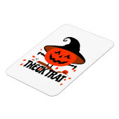 Magnet Flexible Treck Trat Citrouille Sourire (Côté Gauche)