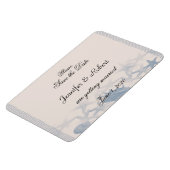 Magnet Flexible Trésor de la mer Mariage Enregistrer la date (Côté Gauche)