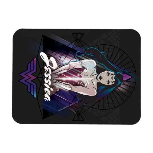 Magnet Flexible Triangle Tribal féminin (Horizontal)