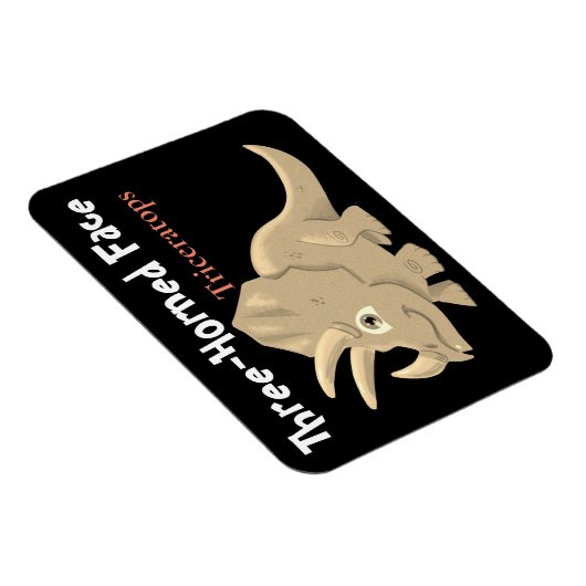 Magnet Flexible Tricératops (Côté Droit)