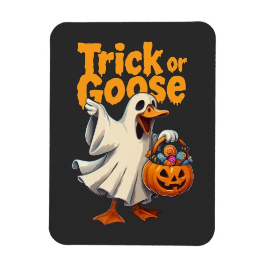 Magnet Flexible Trick or Oie Halloween Oie (Vertical)