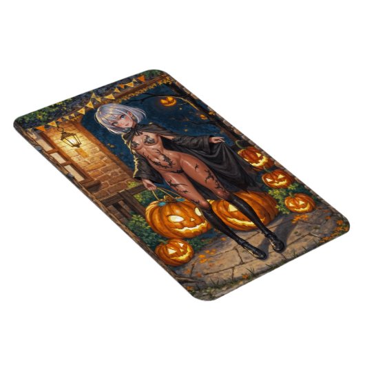 Magnet Flexible Trick ou le traitement, Brave Halloween Costume Gi (Côté Droit)