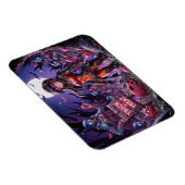 Magnet Flexible Trick ou traiter Halloween Zombies distribuer le c (Côté Droit)