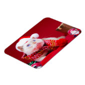 Magnet Flexible Trident l'aimant de Noël de chat (Côté Gauche)