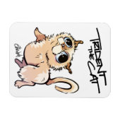 Magnet Flexible Trident l'aimant illustré de chat 01 (Horizontal)