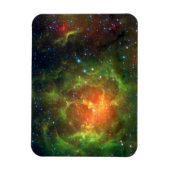Magnet Flexible Trifid Nebula NASA Spitzer (Vertical)