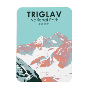 Magnet Flexible Triglav National Park Mount Triglav Slovenia