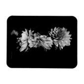 Magnet Flexible Trio Dahlia noir et blanc (Horizontal)