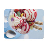 Magnet Flexible Trio de crème glacée et de sundae doux (Horizontal)