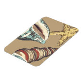 Magnet Flexible Trio Shell sur Khaki (Côté Gauche)