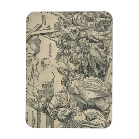 Magnet Flexible Triomphe du Christ (gravure sur bois) (Vertical)