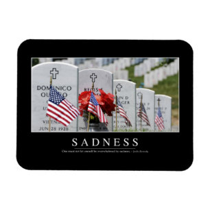 Magnet Flexible Tristesse : Citation inspirée