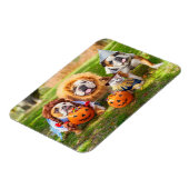 Magnet Flexible Trois Bulldogs en costumes (Côté Gauche)