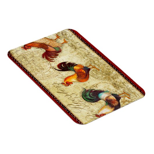 Magnet Flexible Trois coq (Côté Droit)