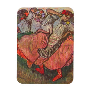 Magnet Flexible Trois Danseurs russes par Edgar Degas