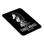 Magnet Flexible Trois Déplacements Devant I Chess Matt Jeu Jeu Jeu (Côté Droit)