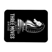 Magnet Flexible Trois Déplacements Devant I Chess Matt Jeu Jeu Jeu (Horizontal)