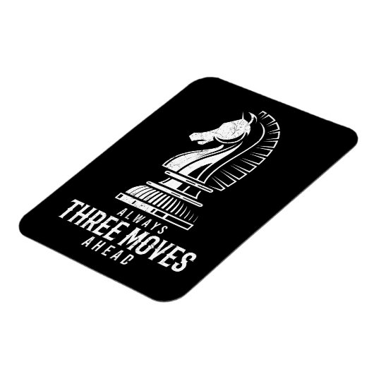 Magnet Flexible Trois Déplacements Devant I Chess Matt Jeu Jeu Jeu (Côté Gauche)