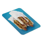 Magnet Flexible Trois hot dogs en petits pains (Côté Droit)