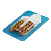 Magnet Flexible Trois hot dogs en petits pains (Côté Gauche)