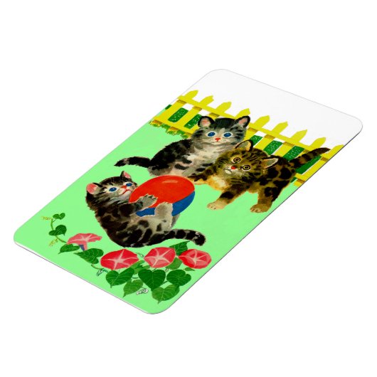 Magnet Flexible trois petits chatons (Côté Gauche)