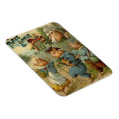 Magnet Flexible Trois Petits Chiens Vintage Fairy Tale (Côté Droit)