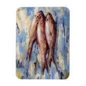 Magnet Flexible Trois poissons (Vertical)