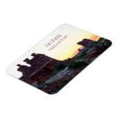 Magnet Flexible Trois potins, Rocher des moutons dans la lumière d (Côté Gauche)