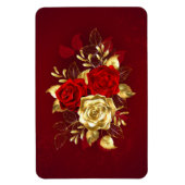 Magnet Flexible Trois Roses de bijoux (Vertical)