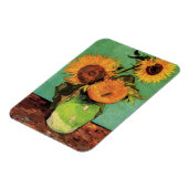 Magnet Flexible Trois tournesols dans un vase par Vincent van Gogh (Côté Gauche)