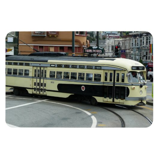 Magnet Flexible Trolley de San Francisco (Horizontal)