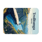 Magnet Flexible Trolltunga Norvège (Horizontal)