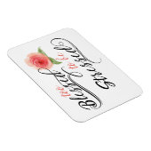 Magnet Flexible Trop béni pour être stressé Impression (Côté Droit)