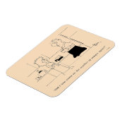 Magnet Flexible Trop de café (Côté Gauche)